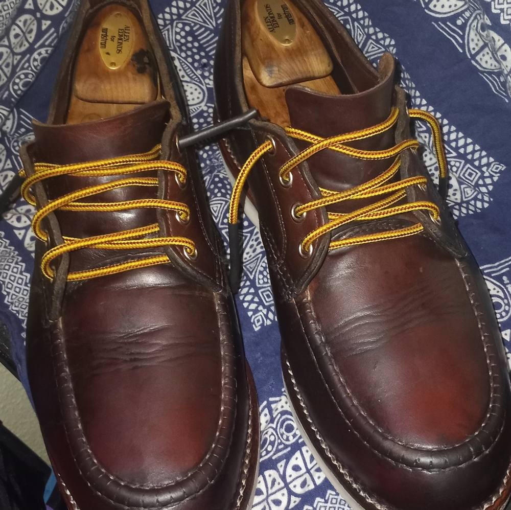 MADE IN U.S.A. CHIPPEWA MOC TOE OXFORDS